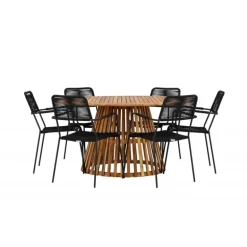 Tucuman Rund Loungesæt - Havemøbelsæt