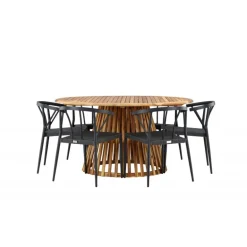 Tucuman Rund Loungesæt - Havemøbelsæt