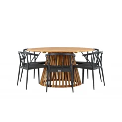 Tucuman Rund Loungesæt - Havemøbelsæt