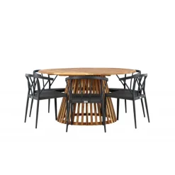 Tucuman Rund Loungesæt - Havemøbelsæt