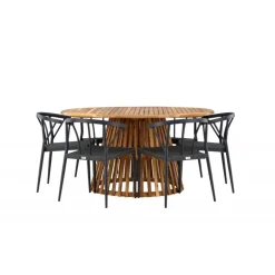 Tucuman Rund Loungesæt - Havemøbelsæt