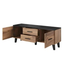 TV bord LOTTA 140 2D2S wotan eg/Sort