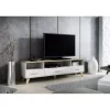 TV bord LOTTA 180 3s3K diamant Hvid/Sonoma eg.