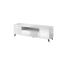 TV bord REJA Hvid glans/Hvid glans