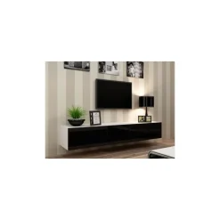 TV bord VIGO RTV 180 Hvid/Sort