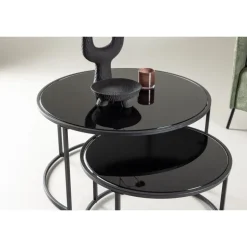 Twin Sofabordsæt - Sort