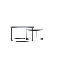 Twin Sofabordsæt - Sort