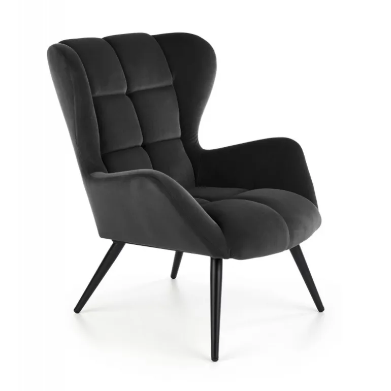 TYRION l. stol, - mørk Sort