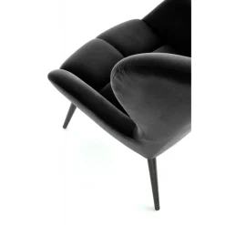 TYRION l. stol, - mørk Sort