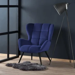 TYRION l. stol, - mørkeblå