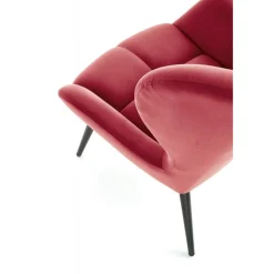 TYRION l. stol, - mørkerød