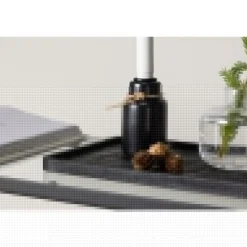 Ulricehamn Lysestage - Sort og Hvid