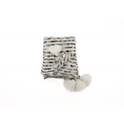 Unny Plaid - Grå og Hvid