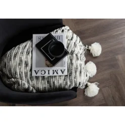 Unny Plaid - Grå og Hvid