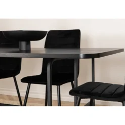 Uno Spisebordssæt - Sort
