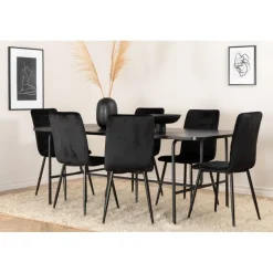 Uno Spisebordssæt - Sort