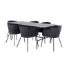 Uno Spisebordssæt - Sort
