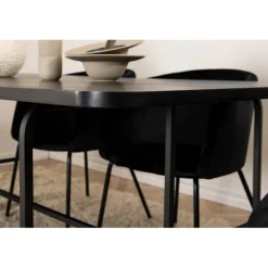 Uno Spisebordssæt - Sort