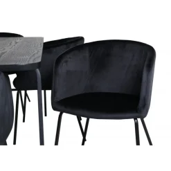 Uno Spisebordssæt - Sort