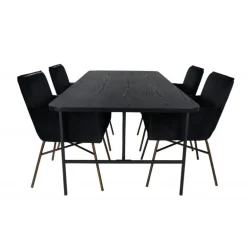 Uno Spisebordssæt - Sort