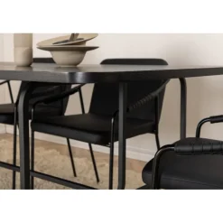 Uno Spisestuesæt - Sort