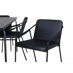 Uno Spisestuesæt - Sort