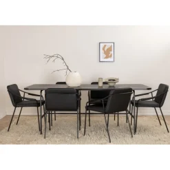 Uno Spisestuesæt - Sort