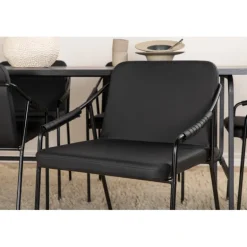 Uno Spisestuesæt - Sort