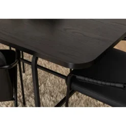 Uno Spisestuesæt - Sort