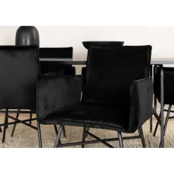 Uno t Spisebordssæt - Sort