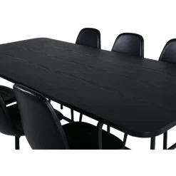 Uno t Spisebordssæt - Sort