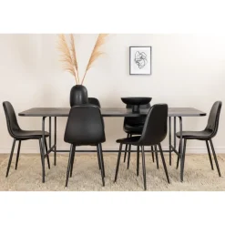 Uno t Spisebordssæt - Sort