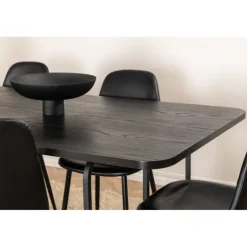 Uno t Spisebordssæt - Sort