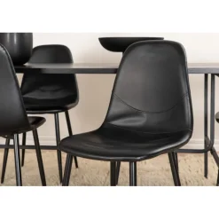 Uno t Spisebordssæt - Sort