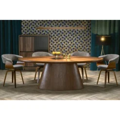 VAGNER Spisebord 220 x 98cm - Valnød