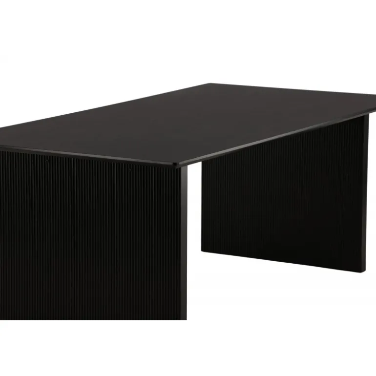 Vail Spisebord 200x100cm - Sort