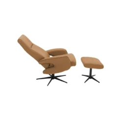 Vala Drejestol i Cognac Soleda læder