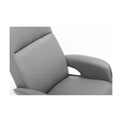 Vala Drejestol i Grå Soleda læder