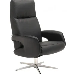 Vala Drejestol i Sort Soleda læder