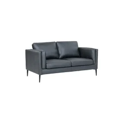 Valencia 2 pers. sofa læder Sort