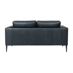 Valencia 2 pers. sofa læder Sort