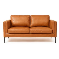 Valencia 2 pers. sofa læder cognac