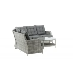 Valencia Hjørnesofa Sæt - Grå