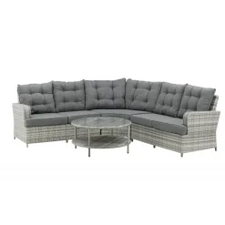 Valencia Hjørnesofa Sæt - Grå