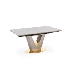 VALENTINO bord lys Grå/guld