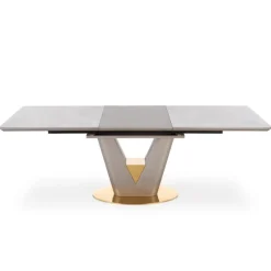 VALENTINO bord lys Grå/guld