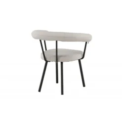 Vasterås x Josefin Lustig Spisebordsstol - Sort og Off White