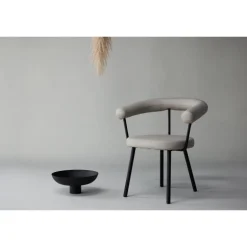 Vasterås x Josefin Lustig Spisebordsstol - Sort og Off White