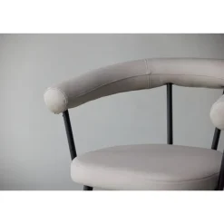 Vasterås x Josefin Lustig Spisebordsstol - Sort og Off White