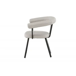 Vasterås x Josefin Lustig Spisebordsstol - Sort og Off White